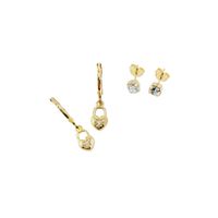 Pack Aros Alexa Gold Baño de Oro 24K