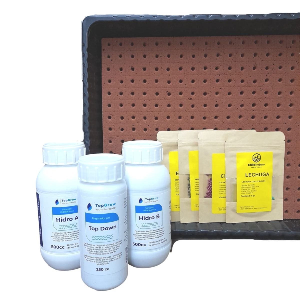 GENERICO - Kit inicial de hidroponia