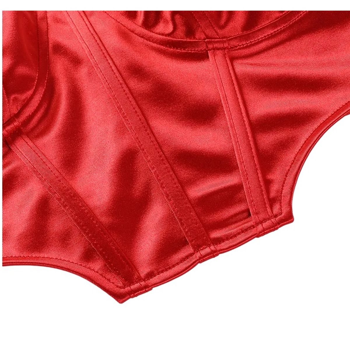 GARSIL - Crops Top Corto Con Tirantes Para Mujer - Tela Tipo Seda