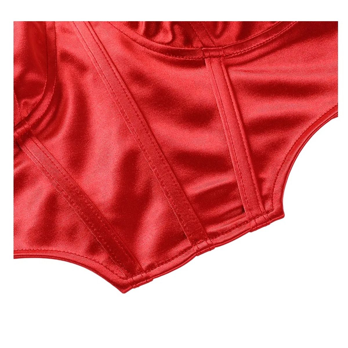 GARSIL - Crops Top Corto Con Tirantes Para Mujer - Tela Tipo Seda