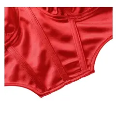 GARSIL - Crops Top Corto Con Tirantes Para Mujer - Tela Tipo Seda