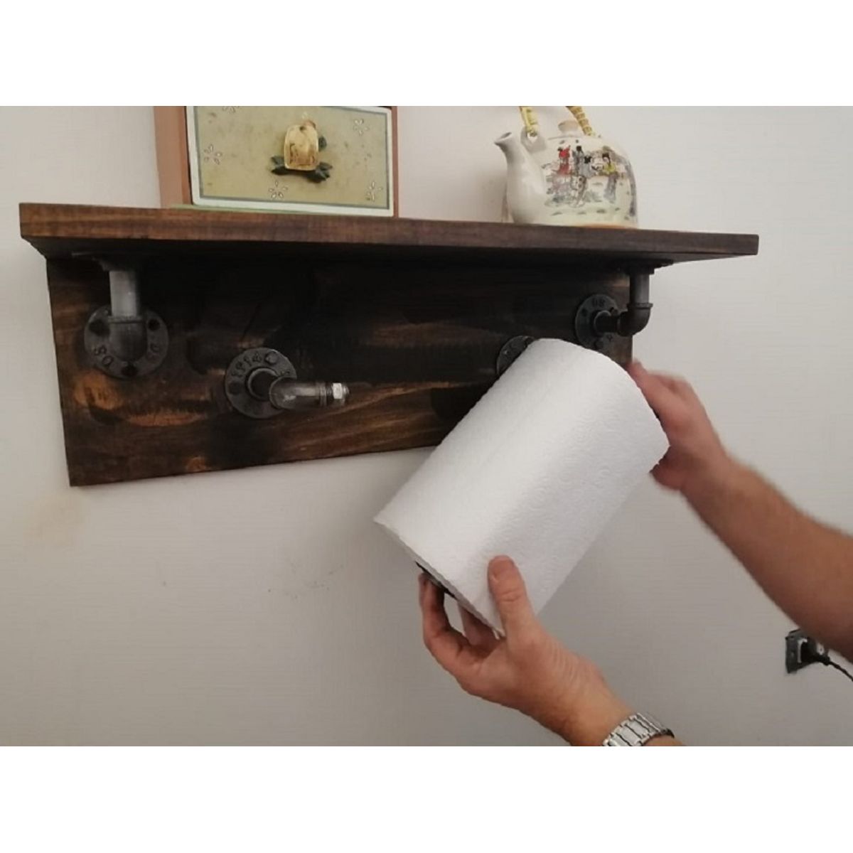 GENERICO - Repisa Toalla Papel  Cocina