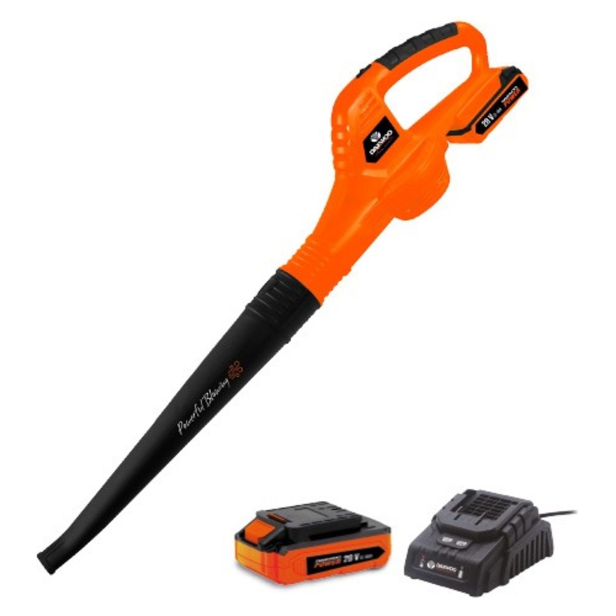 DAEWOO - Sopladora De Hojas Bateria Litio Daewoo DAB2000Li 20v  Cargador