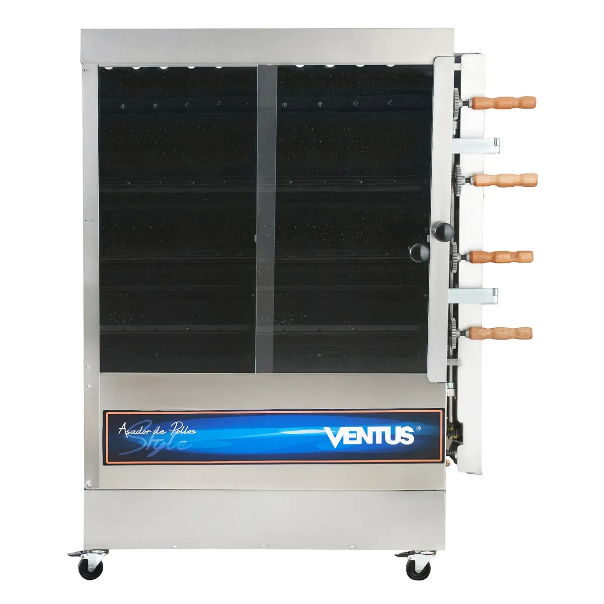VENTUS - Ventus Asador de Pollos a Gas PR-623N 4 Espadas