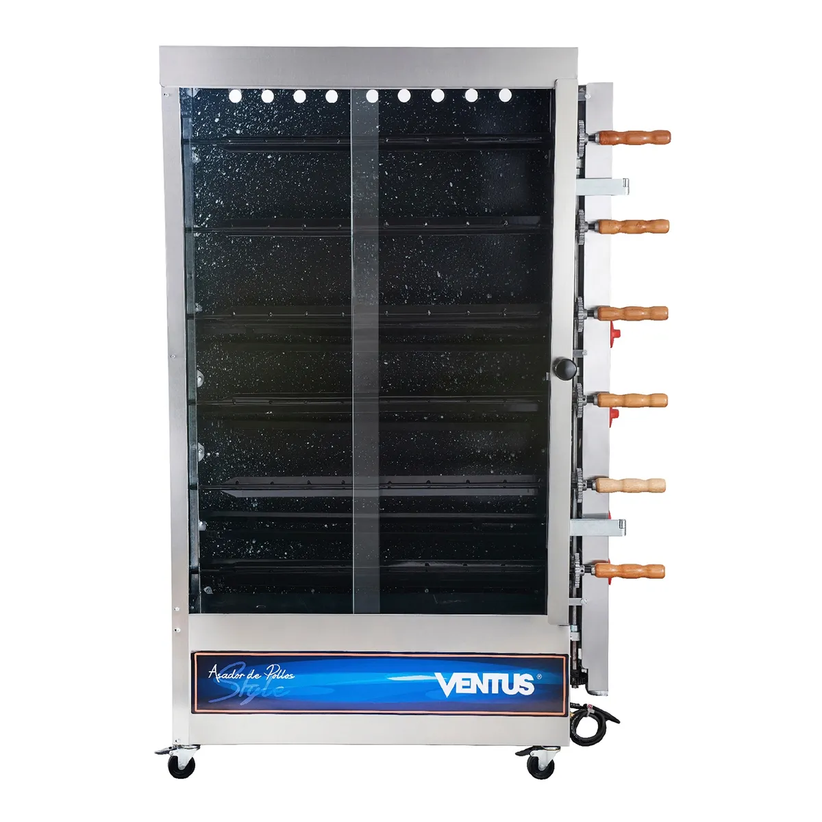 VENTUS - Ventus Asador de Pollos a Gas PR-634N 6 Espadas