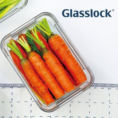 Imagen 2 del producto Contenedor Vidrio Hermético Rectangular 2000ml