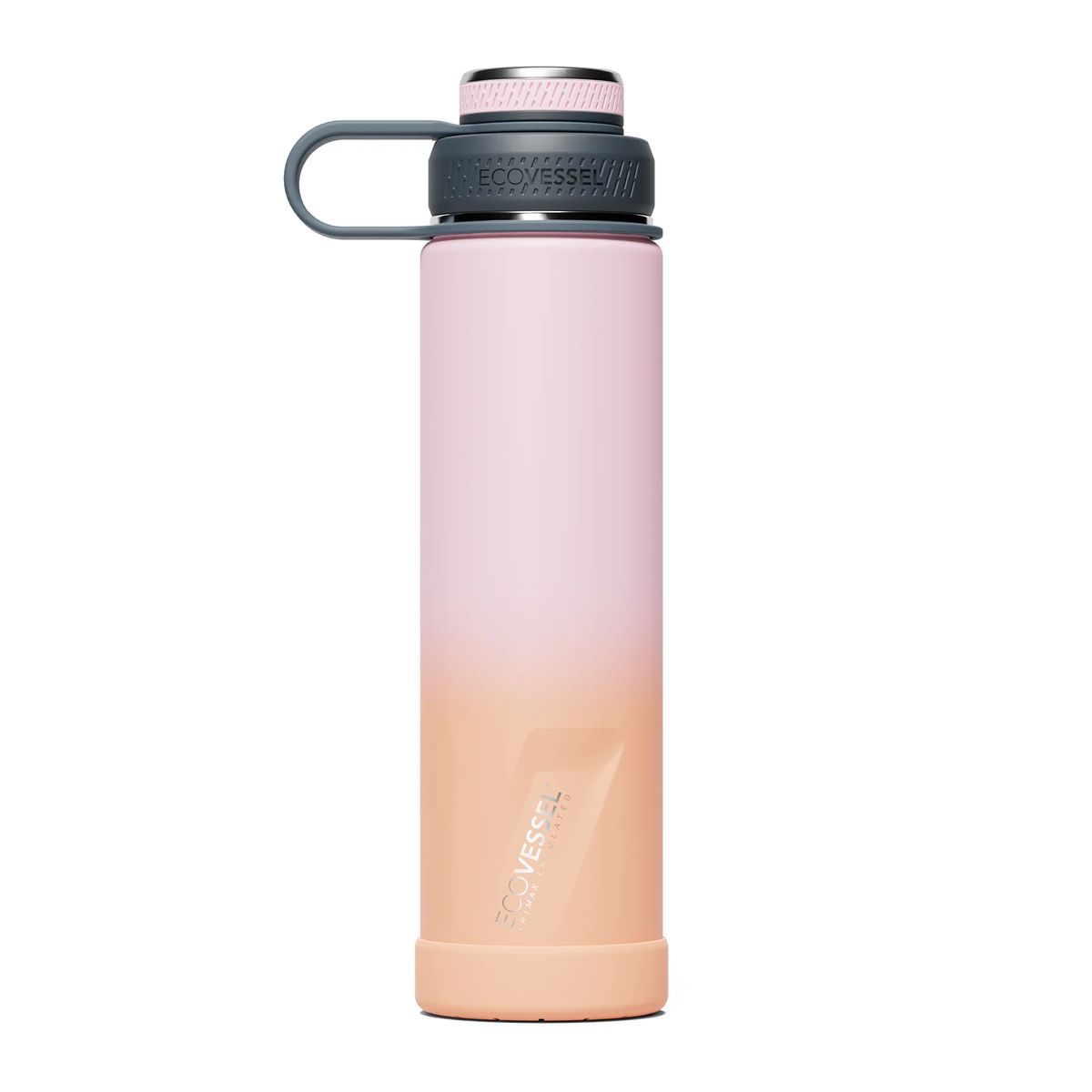 ECOVESSEL - Botella inox Boulder 709 ml Rosado