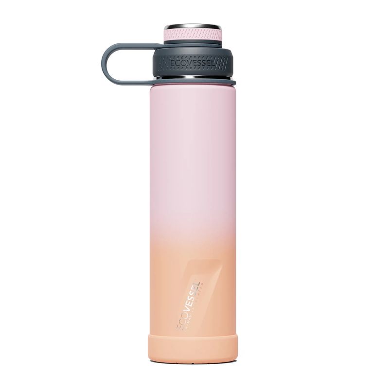 ECOVESSEL - Botella inox Boulder 709 ml Rosado