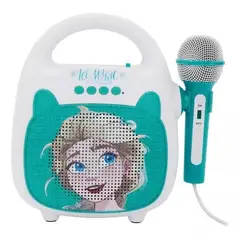 DISNEY - Parlante Portatil Bluetooth Karaoke Frozen
