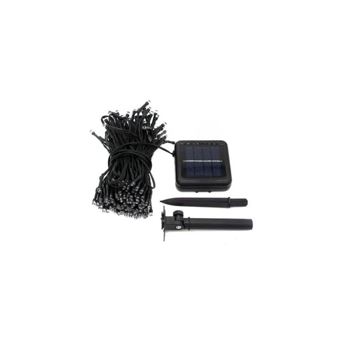 GENERICO - Luces Solares Guirnalda 10 Metros 100 Led multicolor