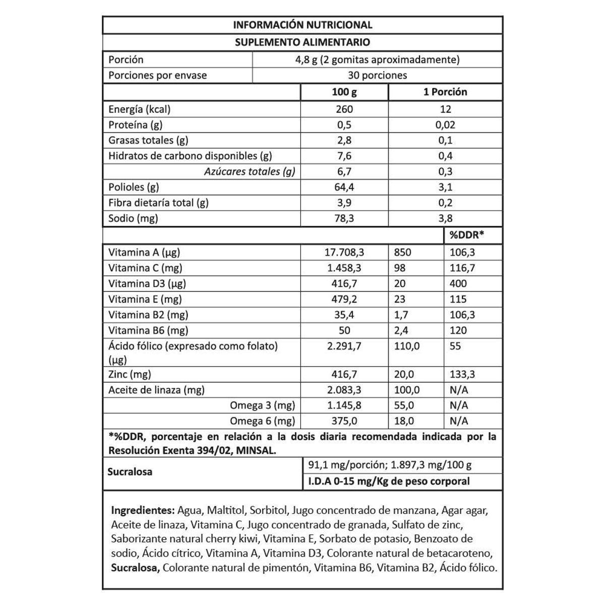 GENERICO - Vitamina Kids Multi 3Meses