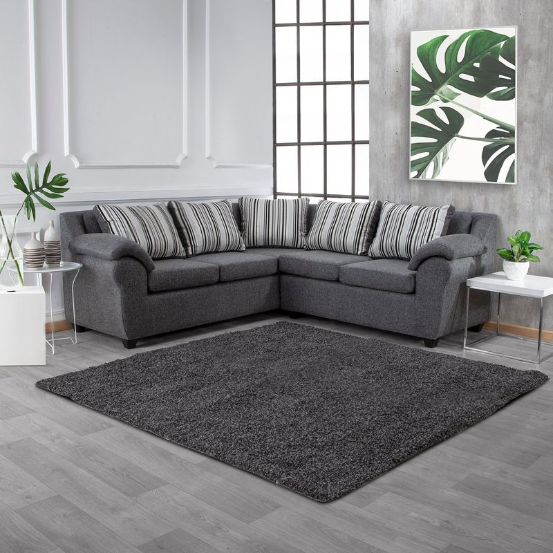 MUEBLES MPR - Sofá Secc Cattaleya Lino Gris