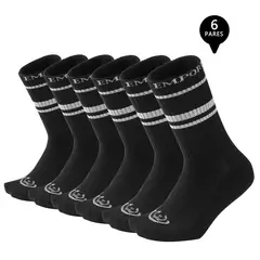 GIOVACCHINO - Pack de 6 Calcetines Largos Deportivos Hombre