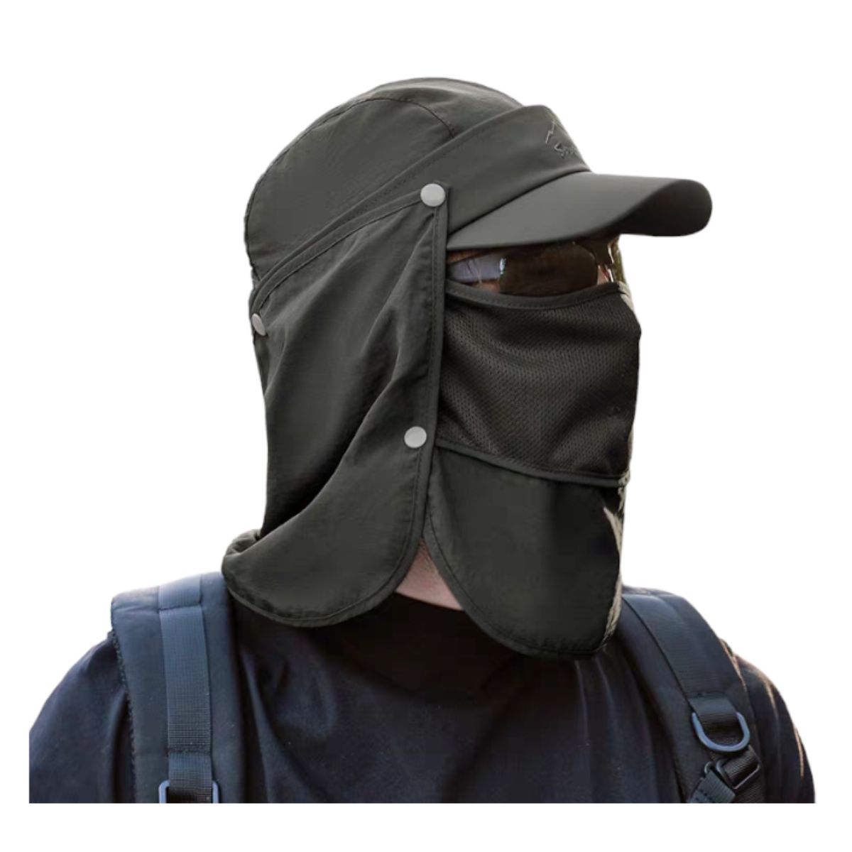 GENERICO - Gorro Visera Para El Sol 4 En 1 Uso Diario Pesca Camping