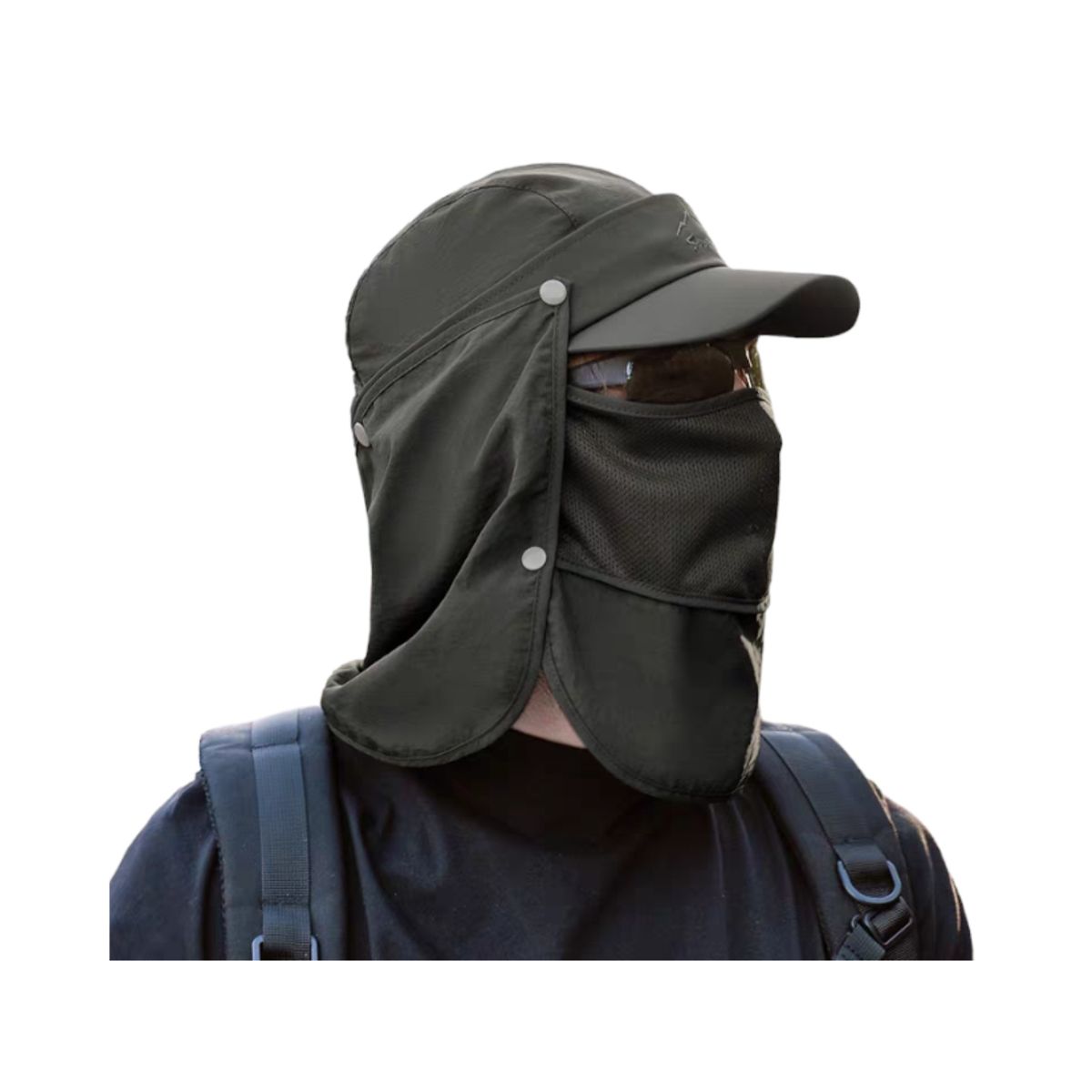 GENERICO - Gorro Visera Para El Sol 4 En 1 Uso Diario Pesca Camping
