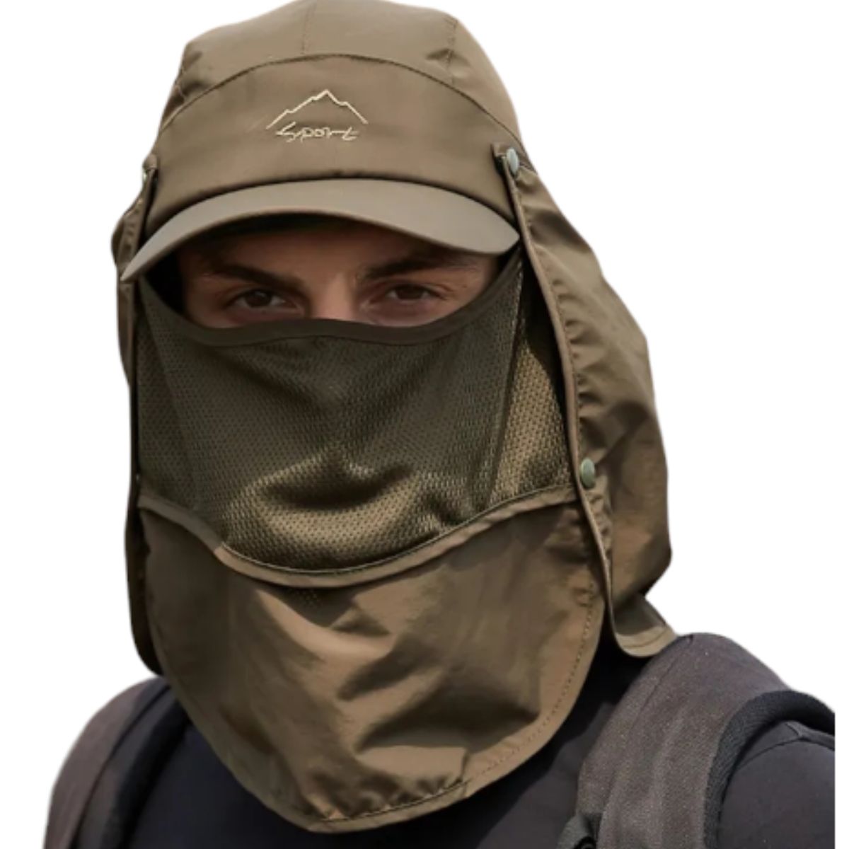 GENERICO - Gorro Visera Para El Sol 4 En 1 Uso Diario Pesca Camping