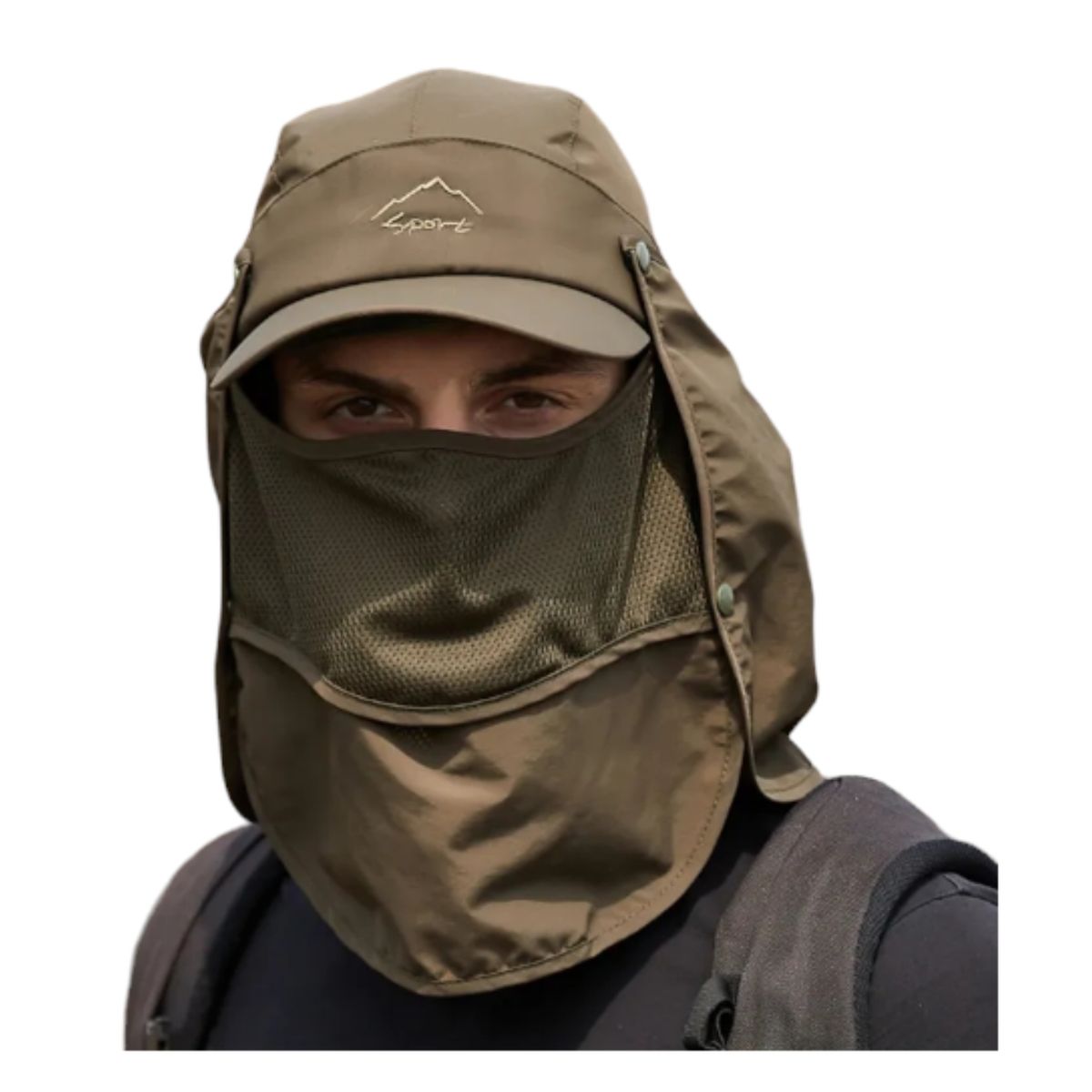 GENERICO - Gorro Visera Para El Sol 4 En 1 Uso Diario Pesca Camping