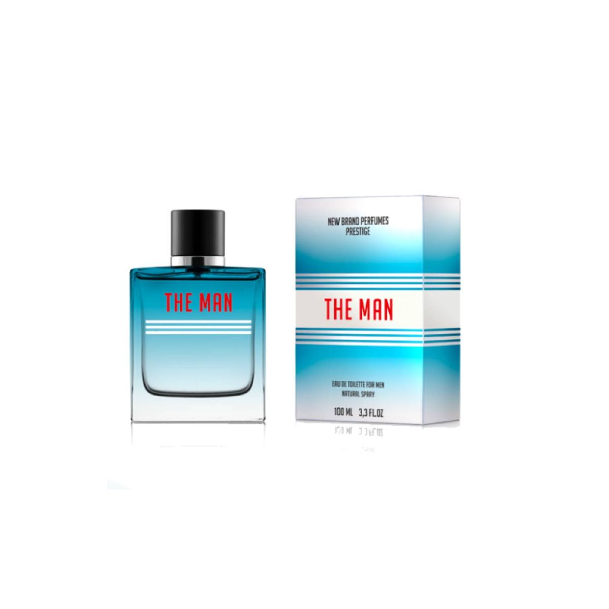 NEW BRAND - NEW BRAND PRESTIGE THE MAN EDT 100ML  NEW BRAND PRESTIGE THE MAN EDT 100ML