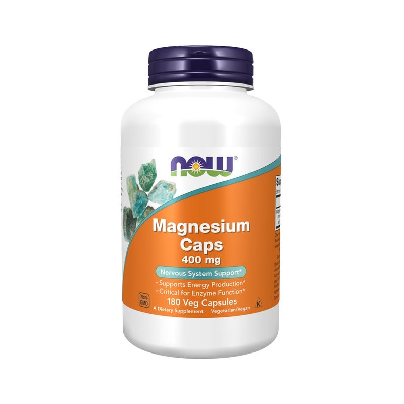 NOW - Magnesium 180 caps - Now Foods