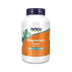 NOW - Magnesium 180 caps - Foods
