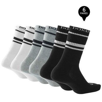 Imagen 2 del producto Pack de 6 Calcetines Largos Deportivos Hombre
