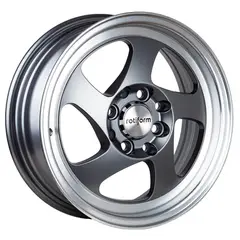 GENERICO - LLANTAS ARO 14X55 4X1001143 ET38 ROTI GREYSET 4