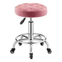 GENERICO - Taburete Piso Bar Sillon Elevador Giratorio Rosa