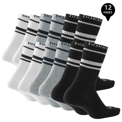 Imagen 2 del producto Pack de 12 Calcetines Largos Deportivos Hombre