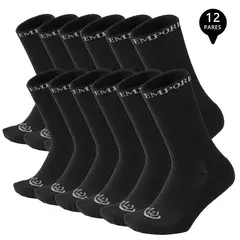 GIOVACCHINO - Pack de 12 Calcetines Largos Deportivos Hombre