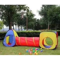 GENERICO - Carpa para exteriores para niños con túnel incluido