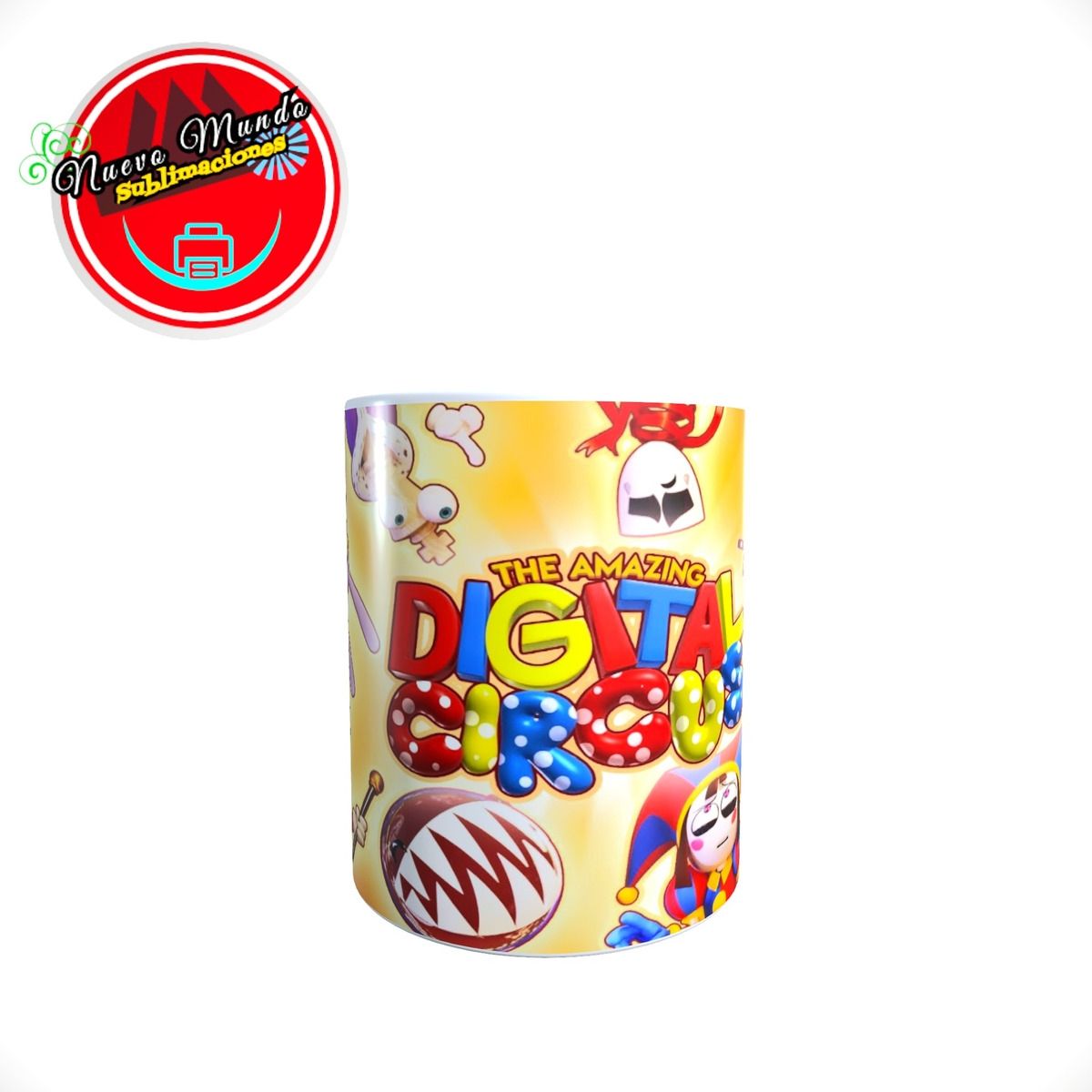 GENERICO - Taza Blanca The Amazing Digital Circus