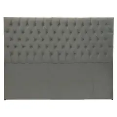 WALTHER - Respaldo Capitone King gris