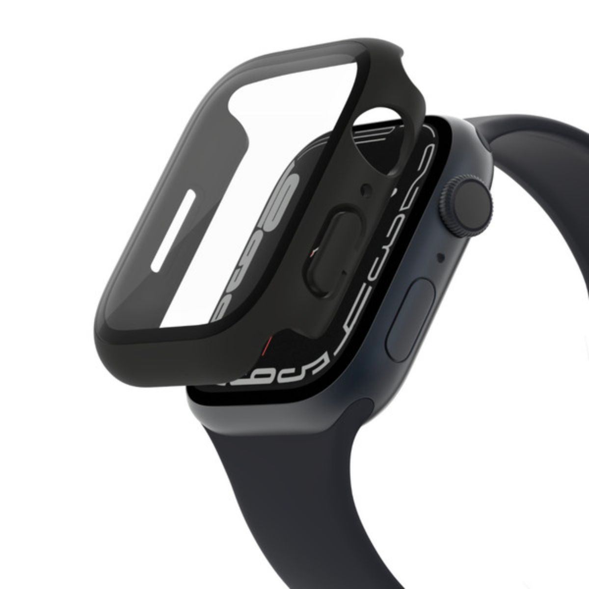 BELKIN - Bumper para Apple Watch Serie 8/ 7/6 y SE 45mm Belkin Negro
