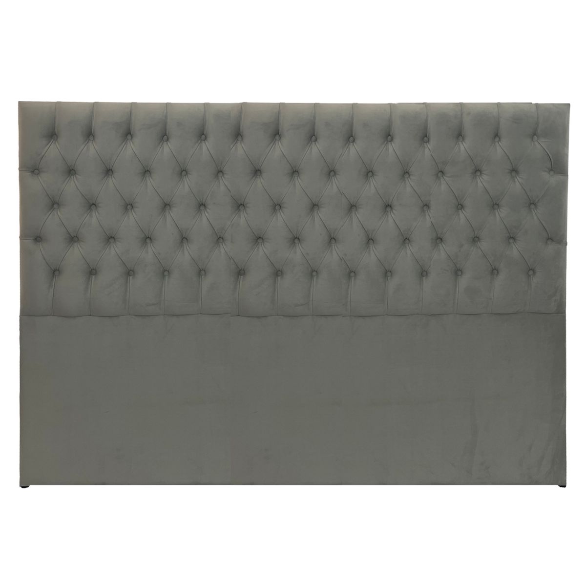 WALTHER - Respaldo Capitone Súper King gris