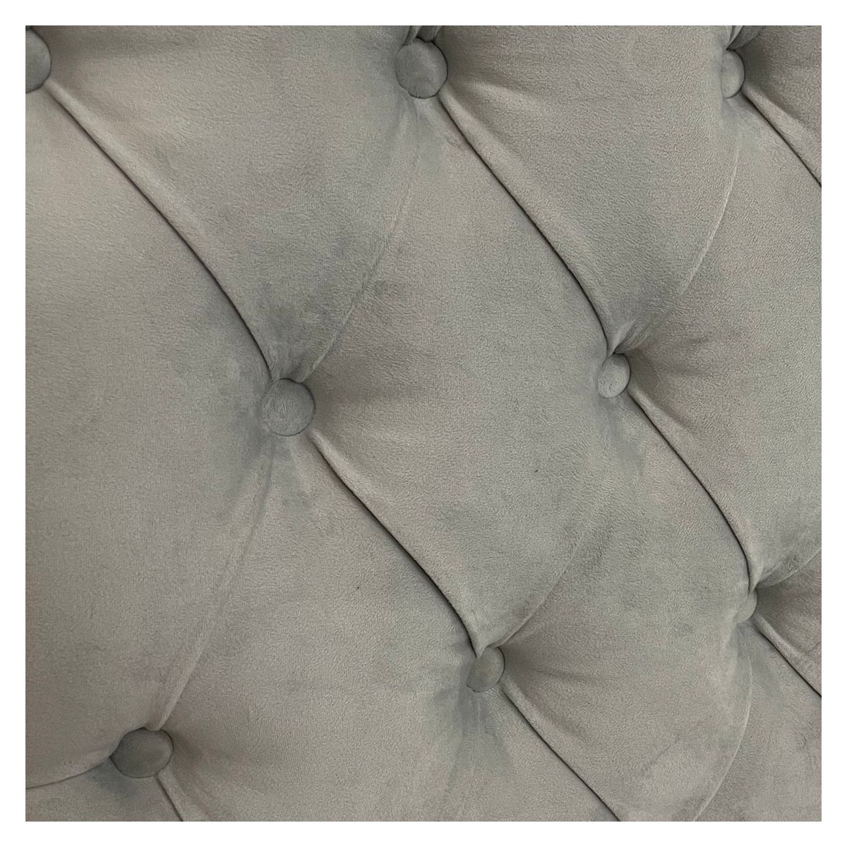 WALTHER - Respaldo Capitone Súper King gris