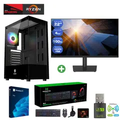 AMD CORP - Pc Gamer AMD Ryzen 5 5600GT - 16GB Ram - Vega 7 - 1TB - Monitor 22" - ALE