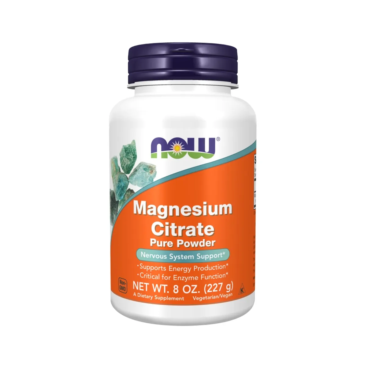 NOW - Magnesium Citrate 227 grs - Now Foods