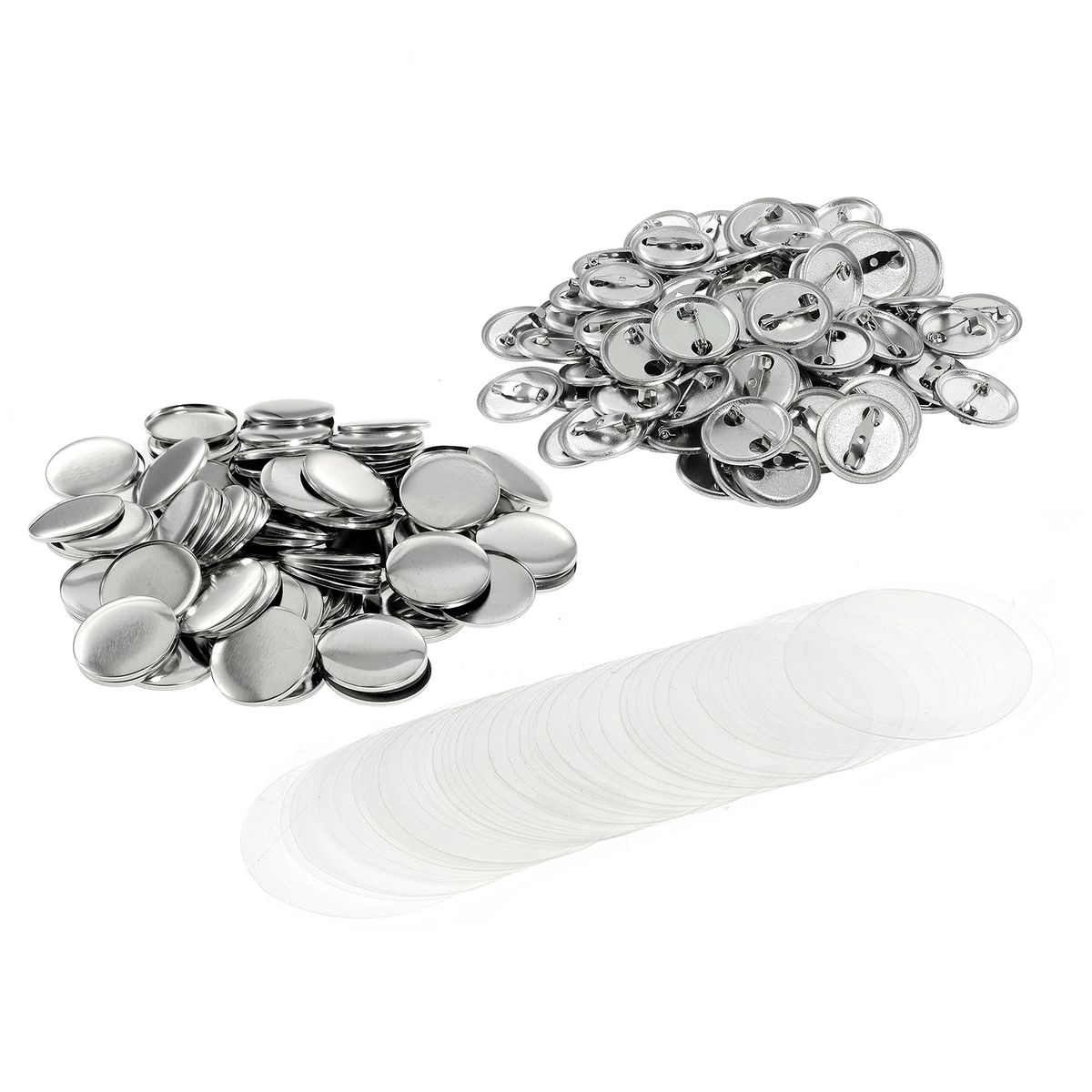 GENERICO - CHAPITAS METALICAS ALFILER 58mm