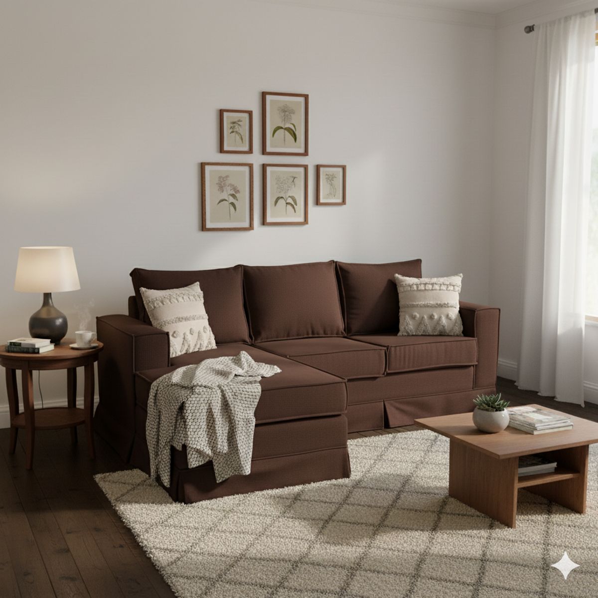 MUNDO LIVING - Secconal Siena Cafe 5 cuerpos con resortes pocket