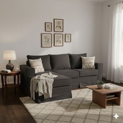 Imagen 2 del producto Seccional Siena marengo 5 Cuerpos con resortes pocket spring