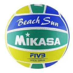 MIKASA - Balon Voleibol Volleyball Voley Beach Sun Amarillo