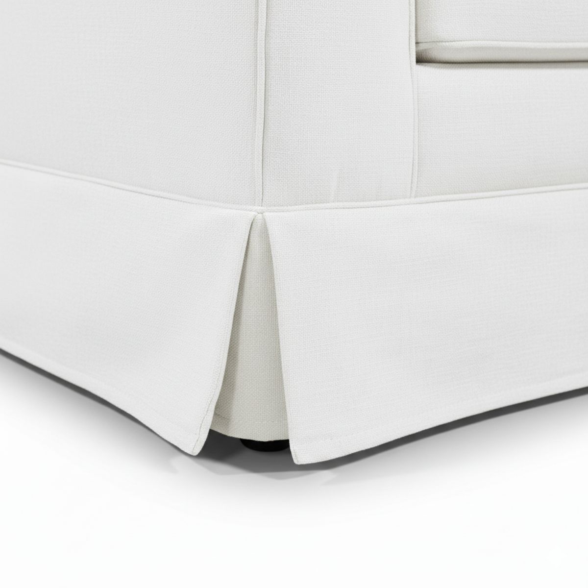 MUNDO LIVING - Seccional Intercambiable Provenza Blanco invierno con Resortes pocket