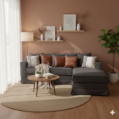 Imagen 2 del producto Sofa seccional provenza intercambiable marengo con resortes pocket