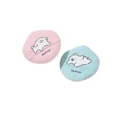 FLALIA - Set De 2 Borlas Coreanas Maltese Rubycell Puff x2