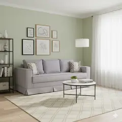 MUNDO LIVING - Sofa 3 cuerpos ,Siena gris claro con resortes pocket spring
