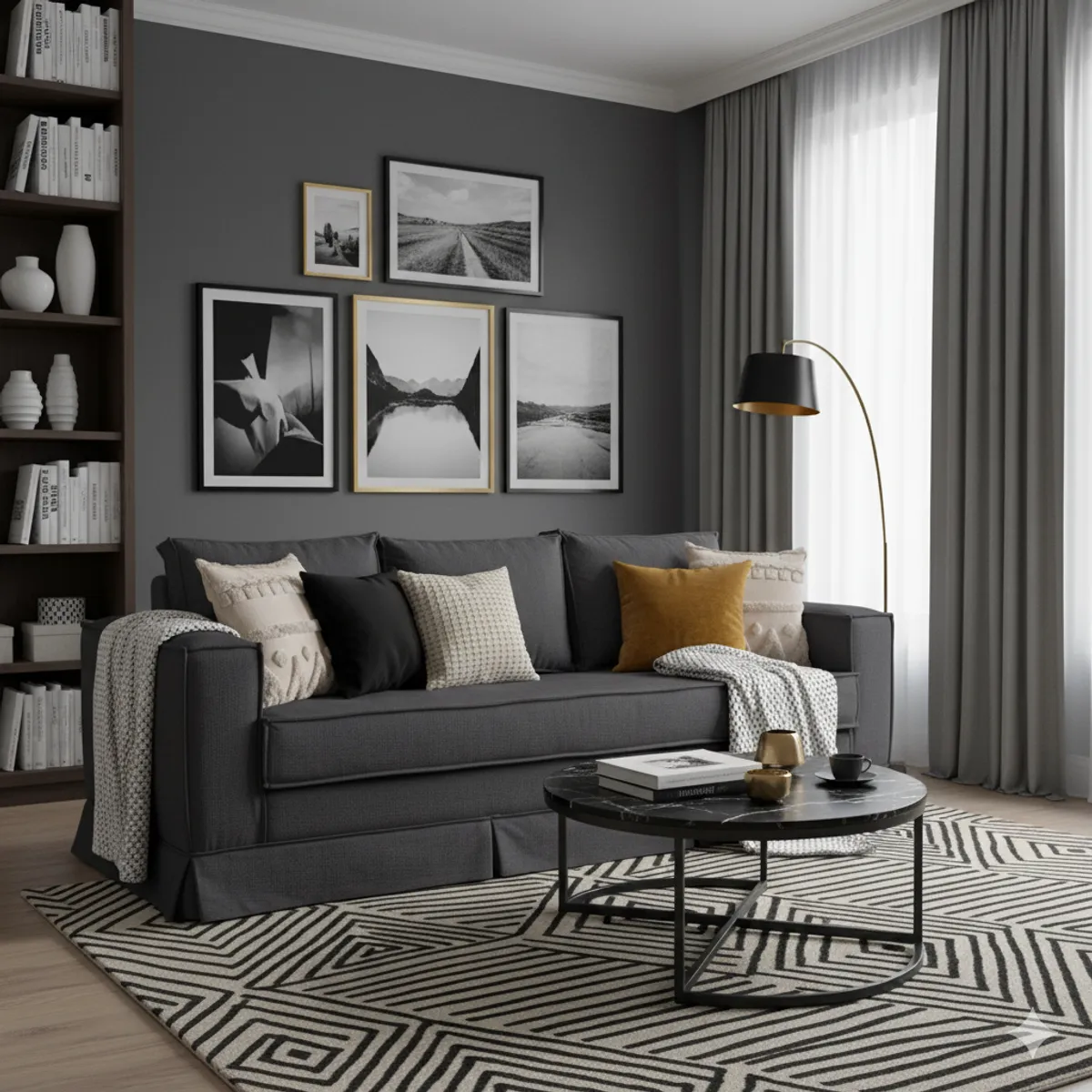 MUNDO LIVING - Sofa 3 cuerpos ,Siena Marengo con  sistema Resortes Pocket Spring