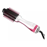Cepillo Secador Voluminizador Glamour Ceramic Ion Rosa 1300w