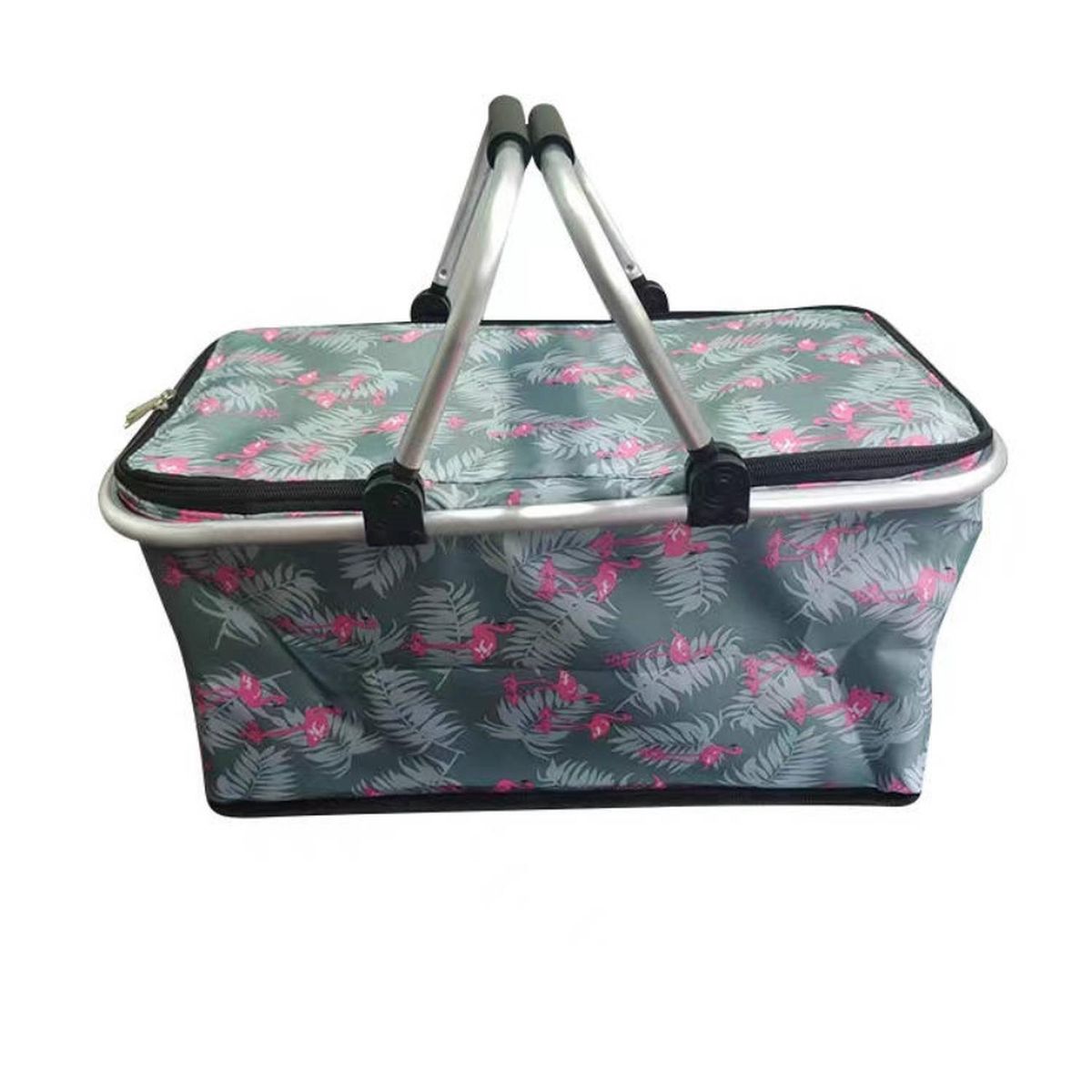 AUCKLAND OUTDOOR - Bolso Termico Plegable Flamencos Cooler Canasta Picnic