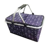 Bolso Termico Plegable Anclas Cooler Canasta Picnic