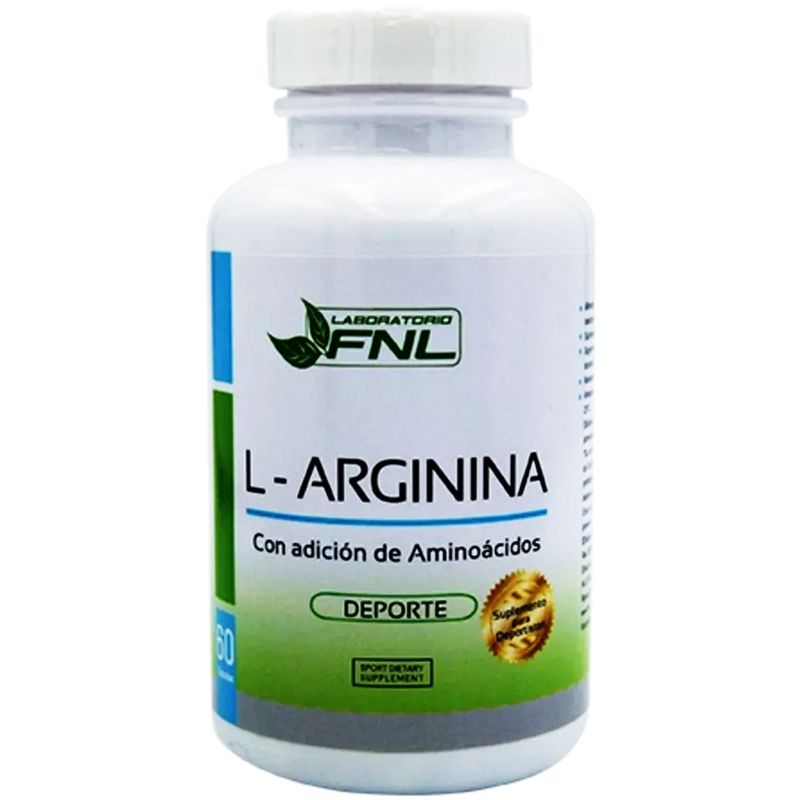 FNL - Fnl L-arginina 500mg Potenciador Muscular Disfuncion Erectil